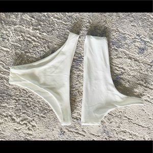 SheIn two piece asymmetrical bikini